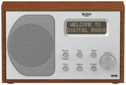Bush DAB-Wooden DAB Radio.